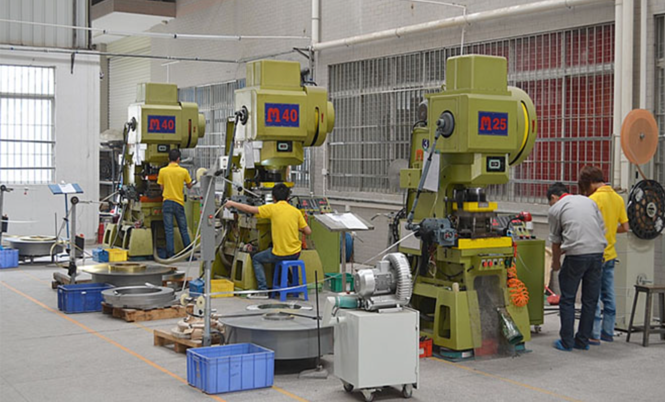 Precision stamping workshop